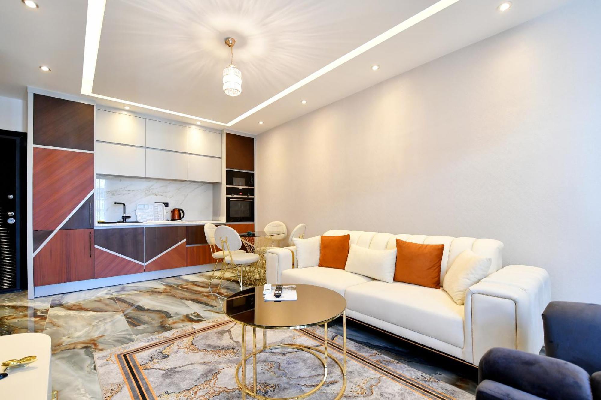 0027 Serenity Royal Luxury 1-bedroom In Seafront Premium Complex In Oba, Alanya